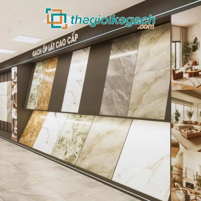 Kệ gạch cánh chéo