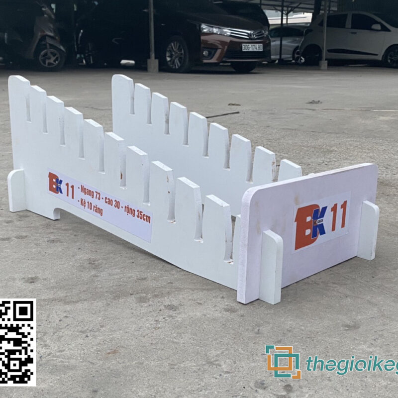 KỆ Gỗ NHỰA TRƯNG BÀY GẠCH BK11