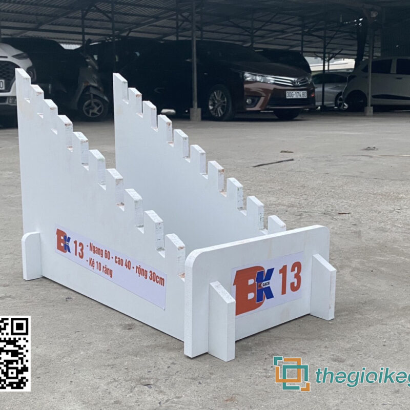 KỆ Gỗ NHỰA TRƯNG BÀY GẠCH BK13