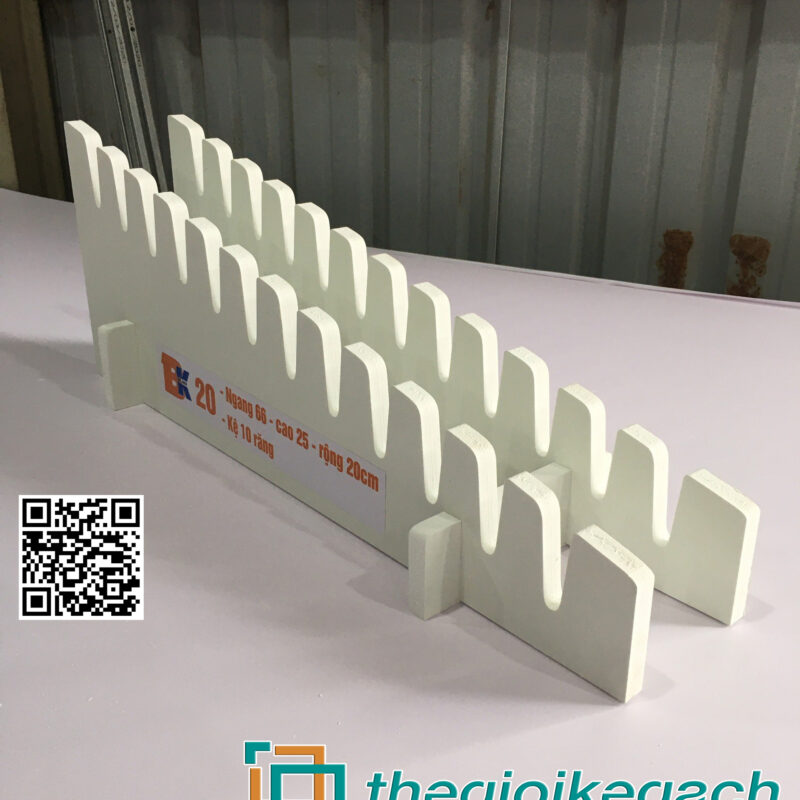 KỆ Gỗ NHỰA TRƯNG BÀY GẠCH BK20