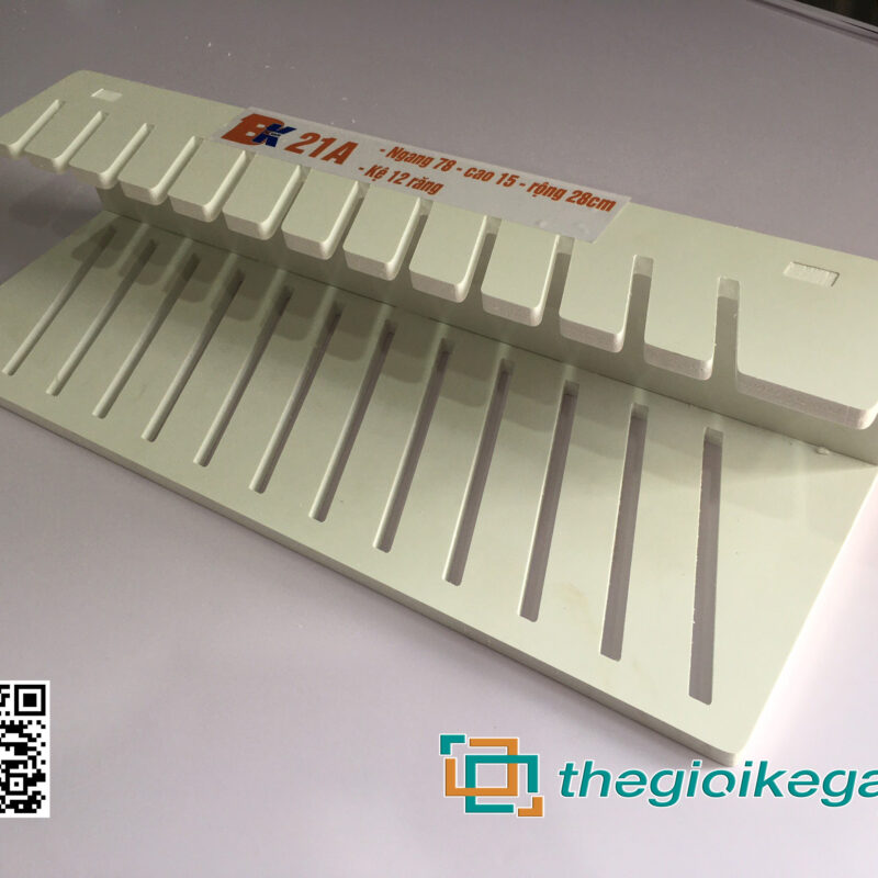KỆ Gỗ NHỰA TRƯNG BÀY GẠCH BK21