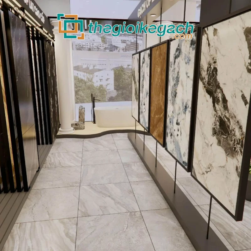 Kệ gạch cánh quay