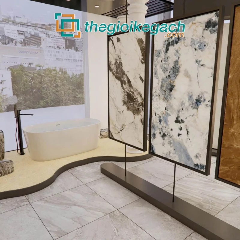 Kệ gạch cánh quay